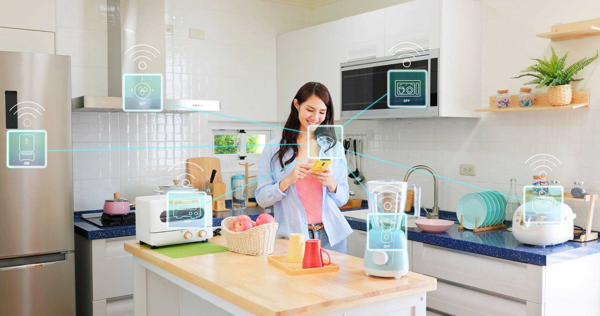 Kitchen Appliances with IOT